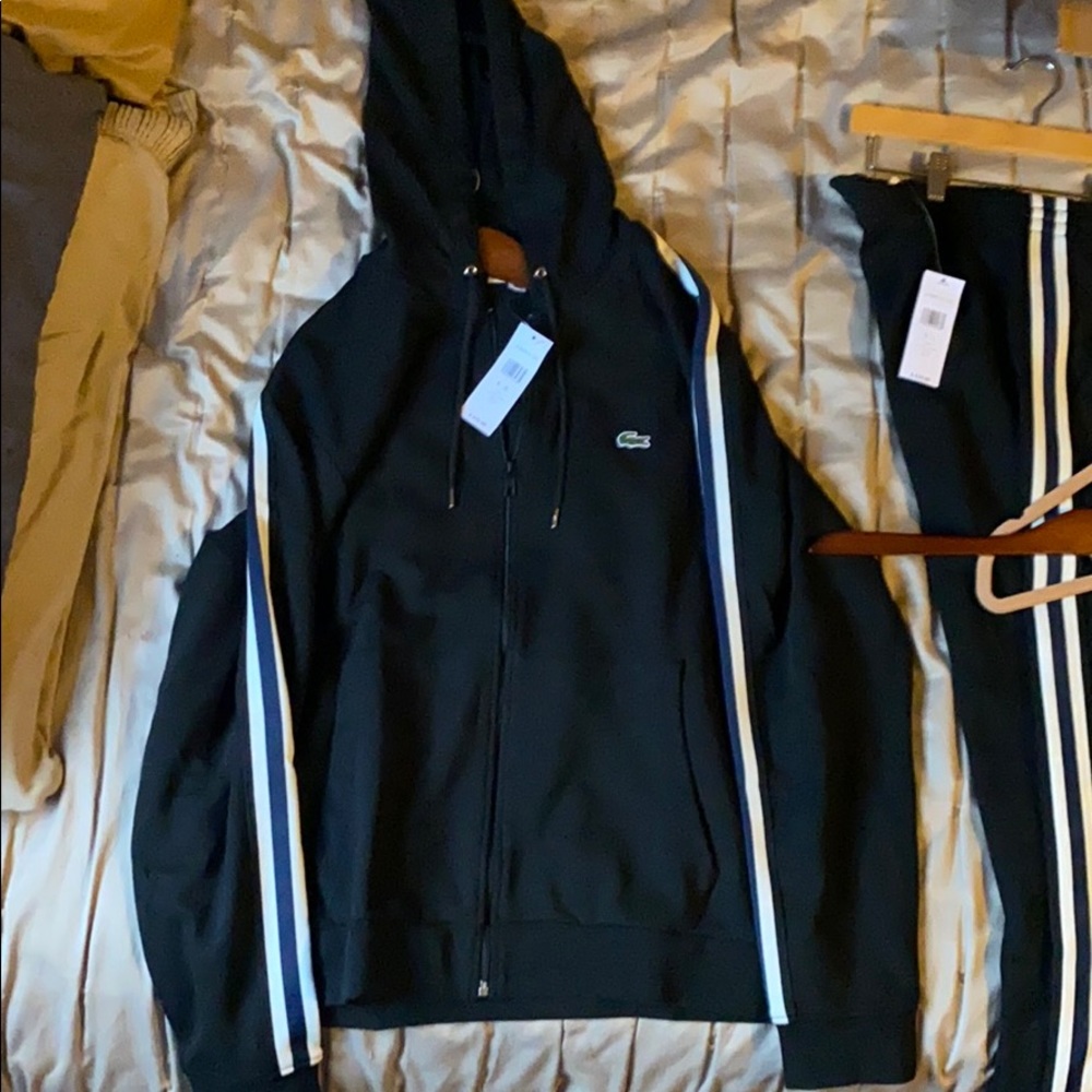 Lacoste Track Jacket without Pants.
